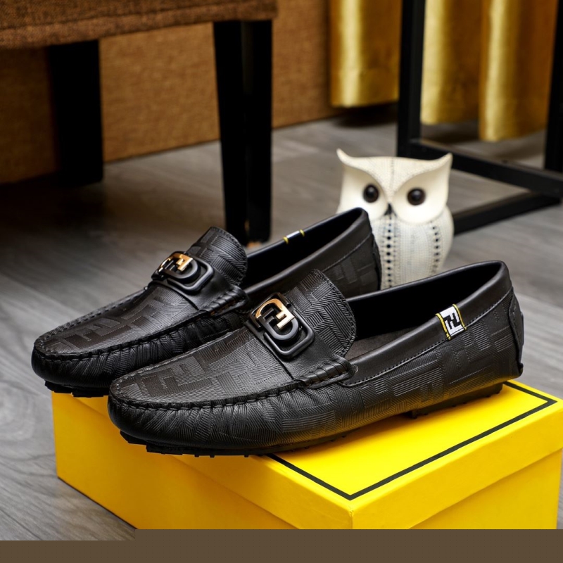 F**di leather shoes